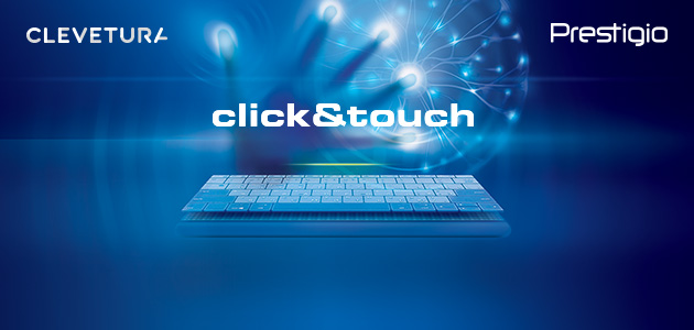 ASBIS wprowadza na rynek pod marką Prestigio pierwszą na świecie intuicyjną klawiaturę Click&Touch