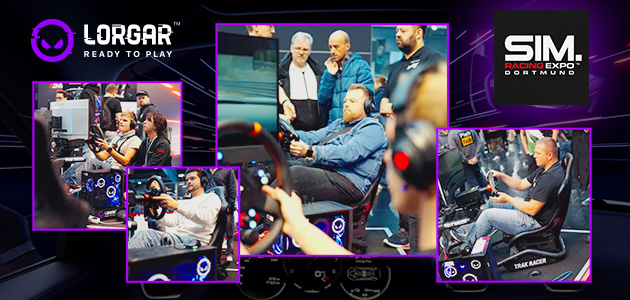 LORGAR displayed exciting simracing innovations at SimRacing Expo 2025 LORGAR displayed exciting simracing innovations at SimRacing Expo 2025