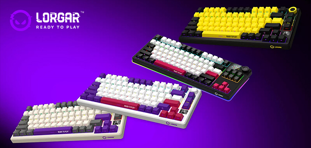 Wireless mechanical gaming keyboards by LORGAR
